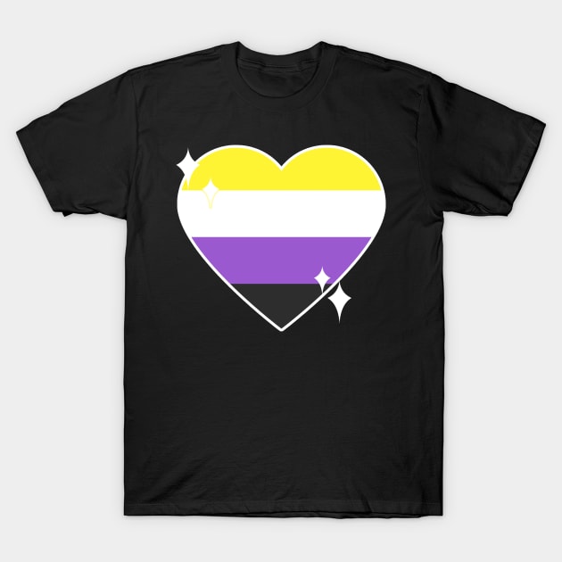 Kawaii Pride Collection - Non-Binary T-Shirt by rewordedstudios